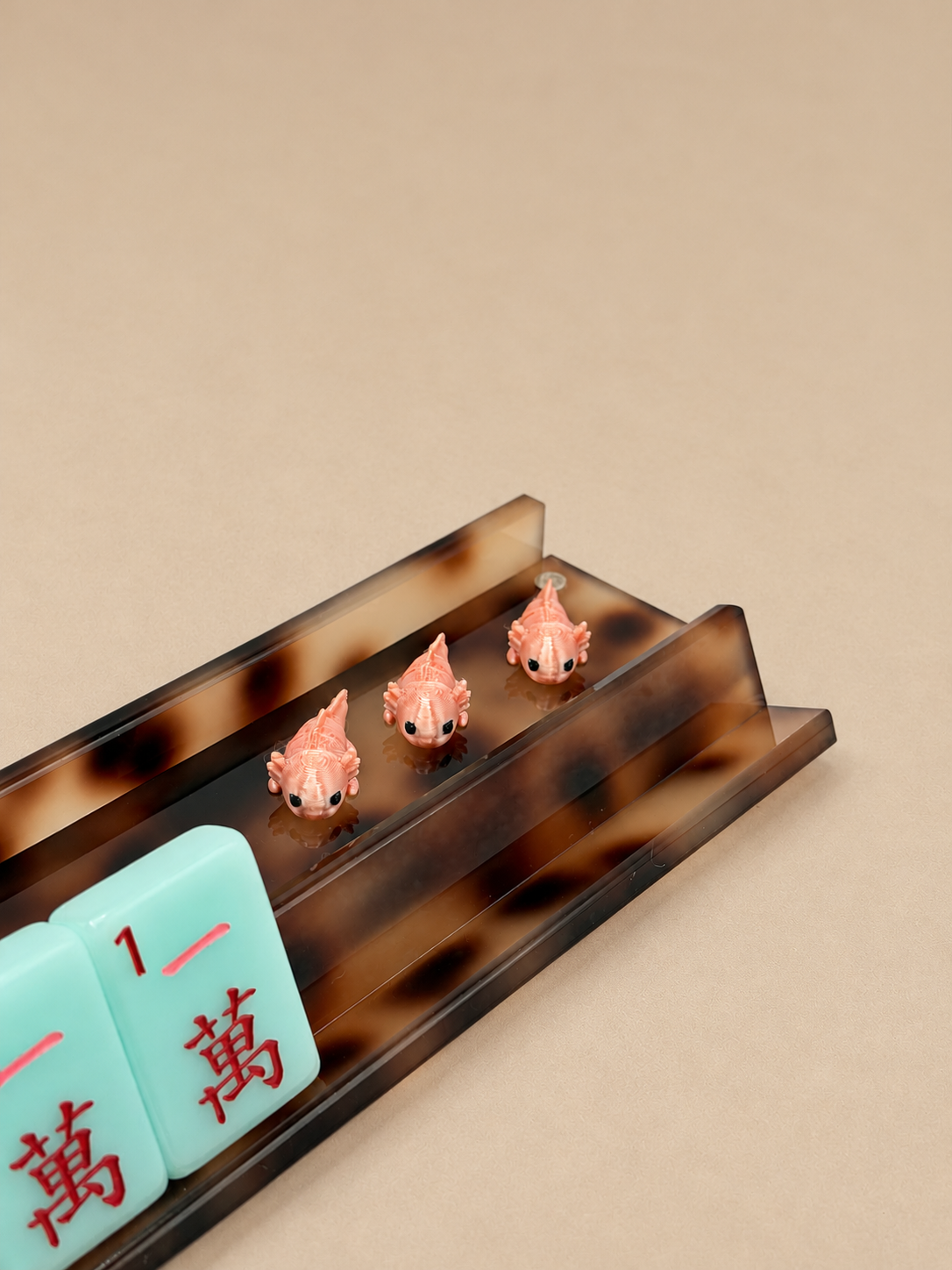 Axolotl Mahjong Trinkets — Box of 20