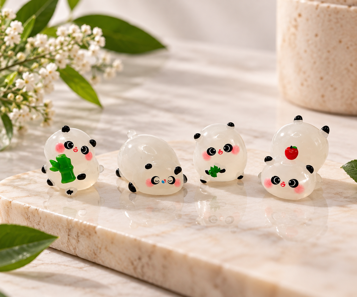 Panda Mahjong Trinkets — Box of 20